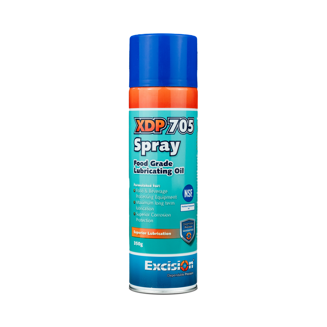 Excision XDP705 Food Grade Lubricating Oil - 350g Spray/ 5L