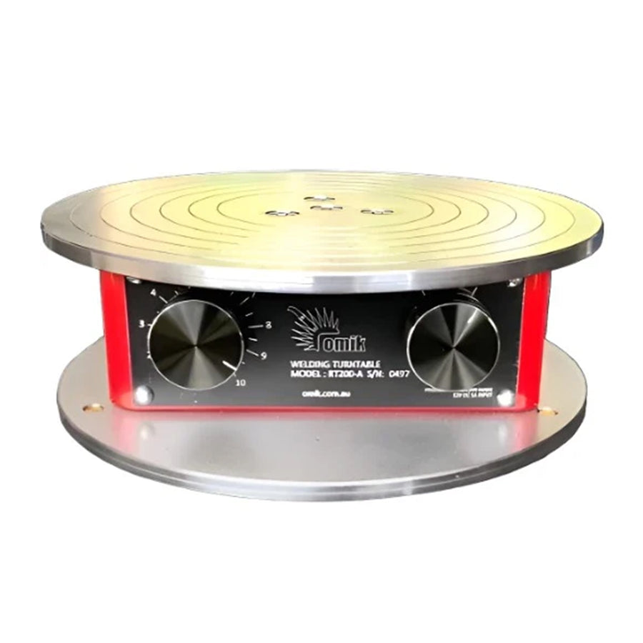 OMIK® 15kg Benchtop Welding Rotator Turntable (no digital display)