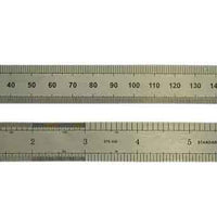 150mm Steel Imperial Metric Ruler