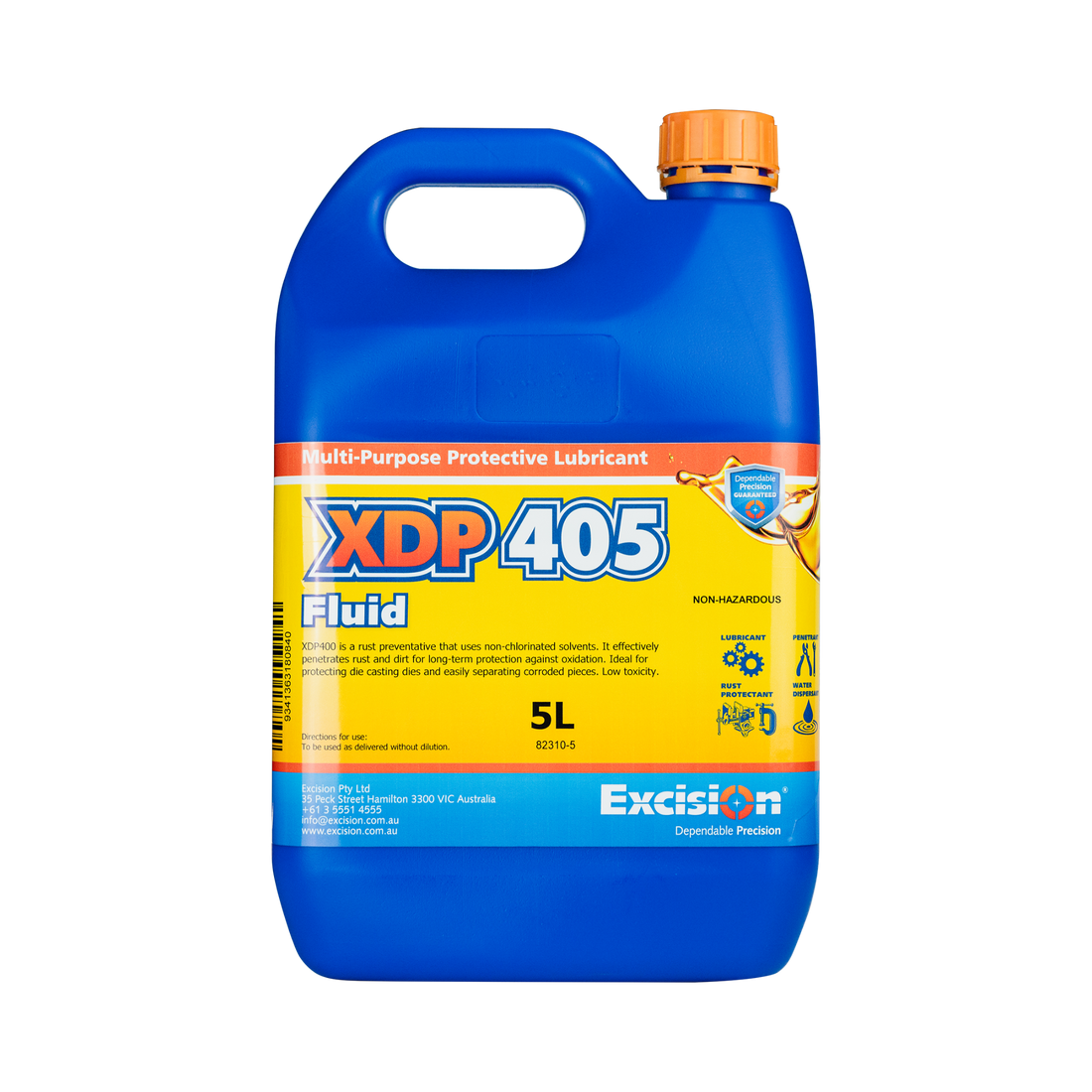 Excision XDP405 Multi-Purpose Protective Lubricant - 360g Spray/ 5L